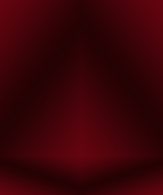 Diseño de diseño de San Valentín de Navidad de fondo rojo suave de lujo abstracto, estudio, habitación, plantilla web, informe comercial con color degradado de círculo suave.