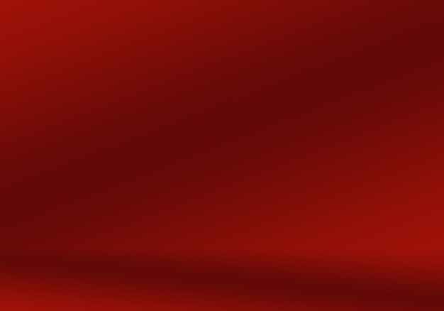 Foto gratuita diseño de diseño de san valentín de navidad de fondo rojo suave de lujo abstracto, estudio, habitación, plantilla web, informe comercial con color degradado de círculo suave.