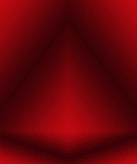 Foto gratuita diseño de diseño de san valentín de navidad de fondo rojo suave de lujo abstracto, estudio, habitación, plantilla web, informe comercial con color degradado de círculo suave.