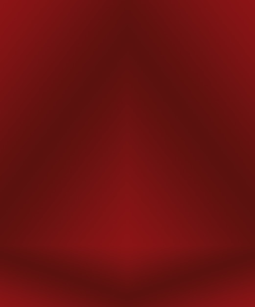 Foto gratuita diseño de diseño de san valentín de navidad de fondo rojo suave de lujo abstracto, estudio, habitación, plantilla web, informe comercial con color degradado de círculo suave.