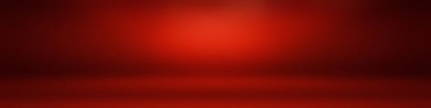 Diseño de diseño de San Valentín de Navidad de fondo rojo suave de lujo abstracto, estudio, habitación, plantilla web, informe comercial con color degradado de círculo suave.