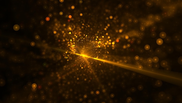 Foto gratuita diseño de fondo dorado brillante bokeh