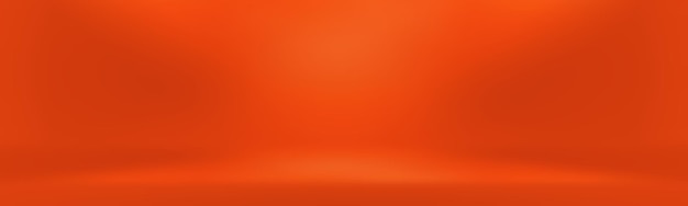 Diseño de fondo naranja abstracto designstudioroom plantilla web informe comercial con círculo suave g