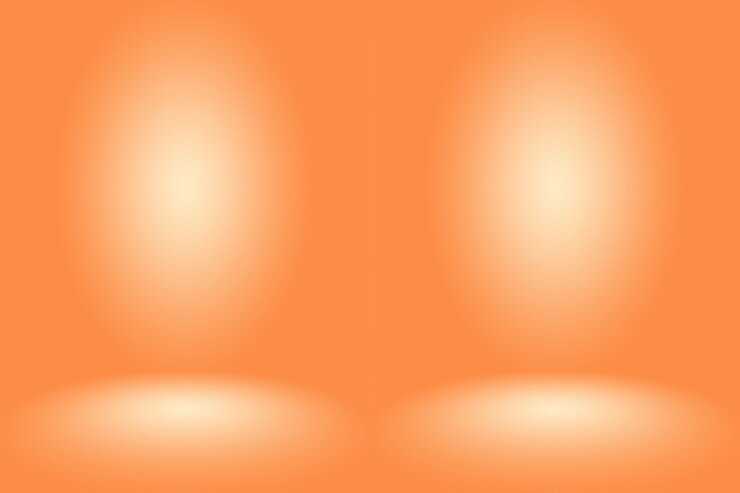 Foto gratuito diseño de fondo naranja suave abstracto designstudioroom plantilla web informe de negocios con c suave...
