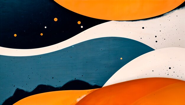 Diseño de fondo de pintura abstracta
