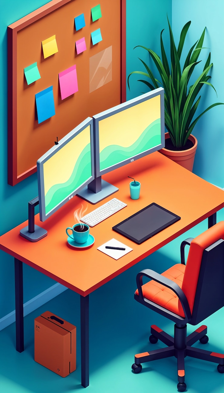 Foto gratuito diseño de interiores de oficinas y cafés