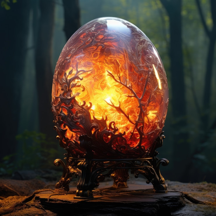 Foto gratuito diseño de lámparas con estilo de fantasía