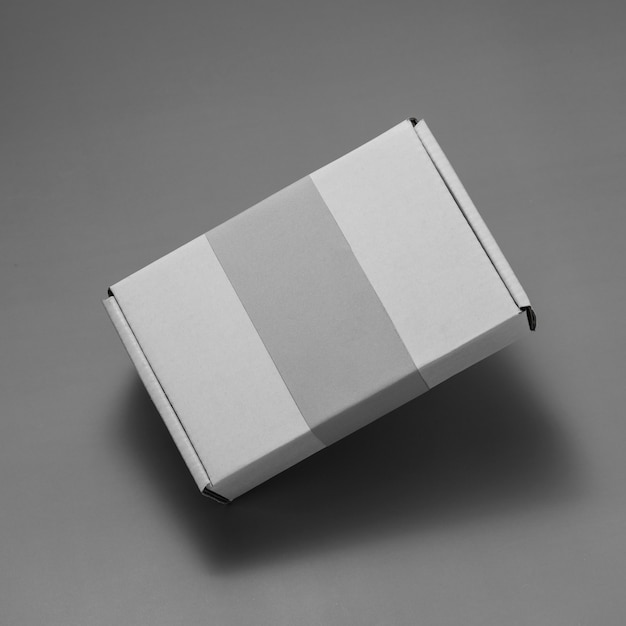 Foto gratuita diseño de maqueta de caja en relieve de la banda del vientre