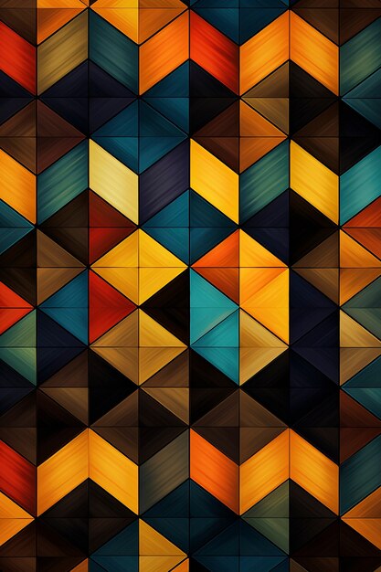 Diseño de patrones abstractos sin costuras