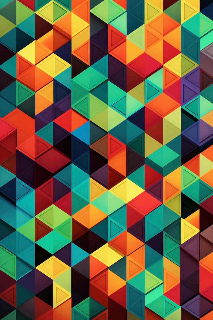 Foto gratuito diseño de patrones abstractos sin costuras