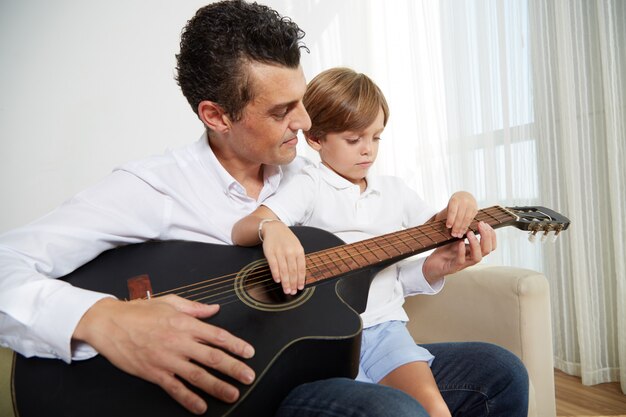 Disfrutando de la música