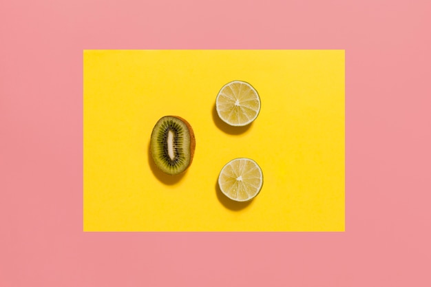 Disposición de limones planos