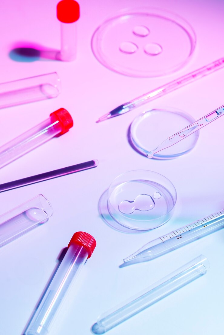 Foto gratuito disposición de las muestras de laboratorio