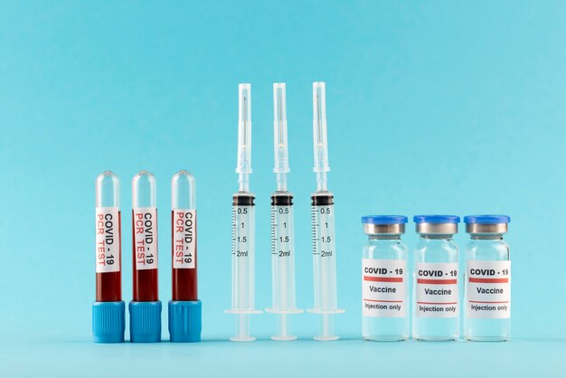 Disposición de prueba y vacuna Covid19