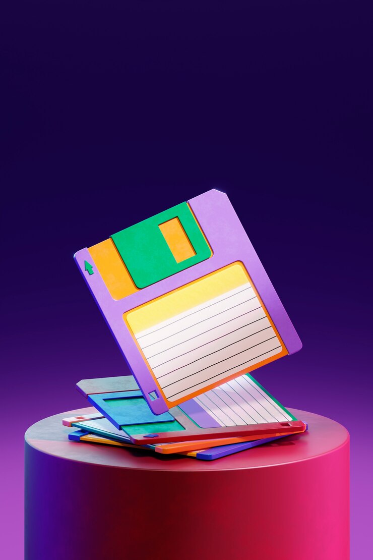 Foto gratuito dispositivo antiguo degradado en estudio