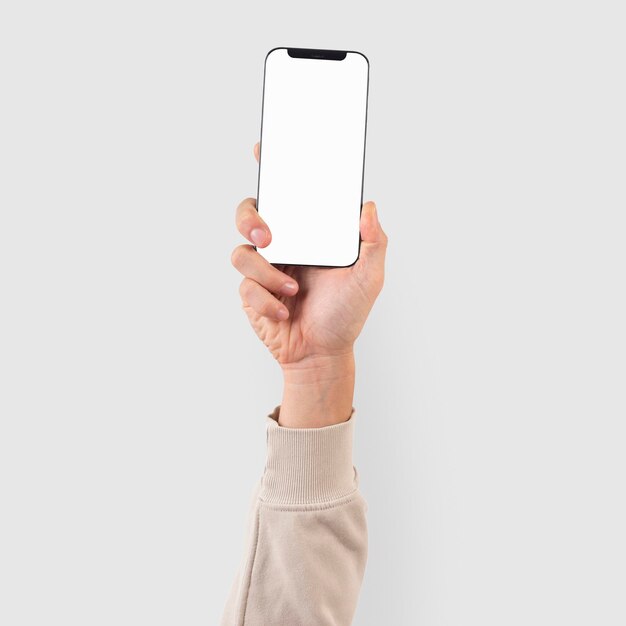 Dispositivo digital de mano de pantalla de teléfono inteligente