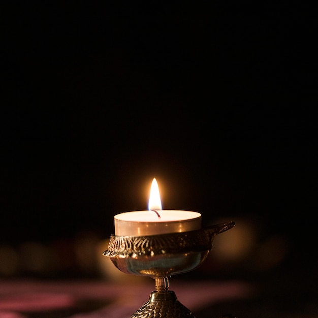 Foto gratuita diwali festival de la tradición de las luces