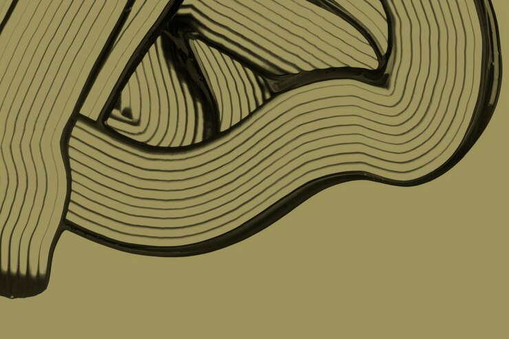 Photo Gratis diy abstract textured background in green waved pattern experimental art