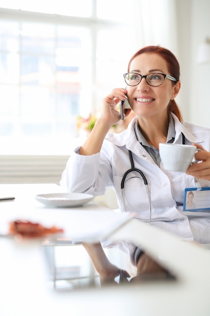 Doctor en el trabajo