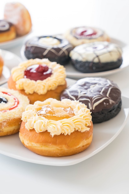 Foto gratuita donut fresco