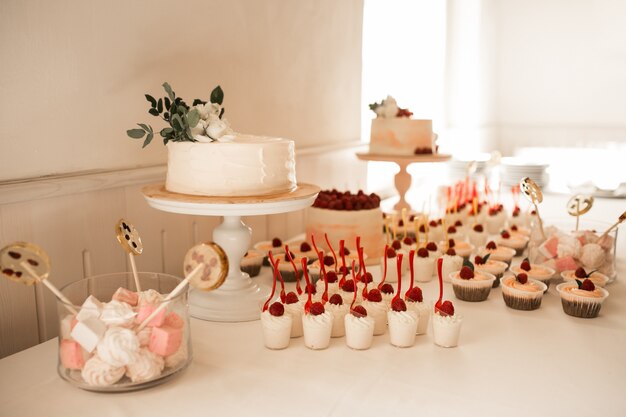 Dulces y postres de boda