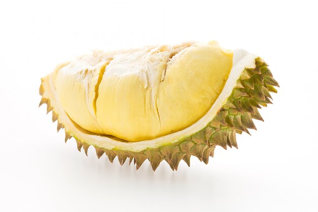 Durian frutas aisladas