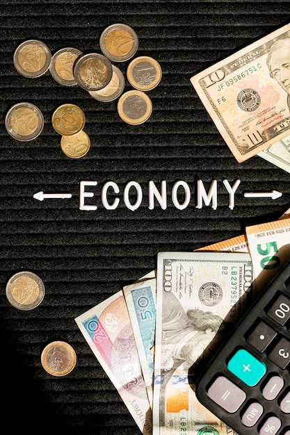 Economía billetes y monedas
