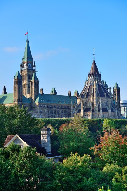 Edificio de la colina del parlamento de Ottawa