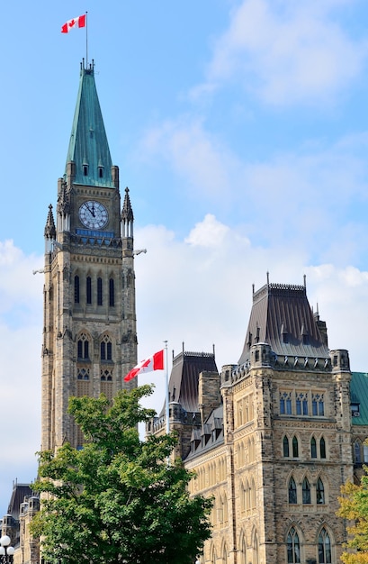 Edificio de la colina del parlamento de Ottawa