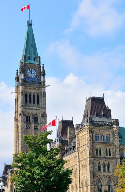 Edificio de la colina del parlamento de Ottawa