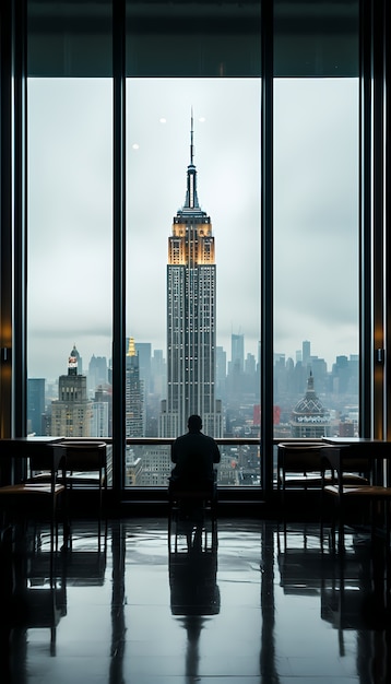 Edificio Empire State visto desde el apartamento