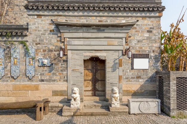 edificio hermoso de la chinese