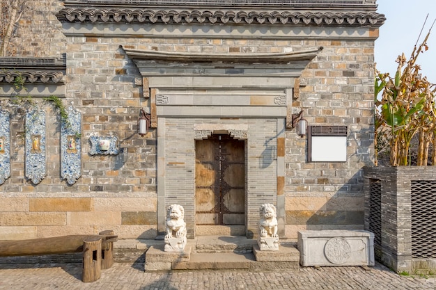 edificio hermoso de la chinese