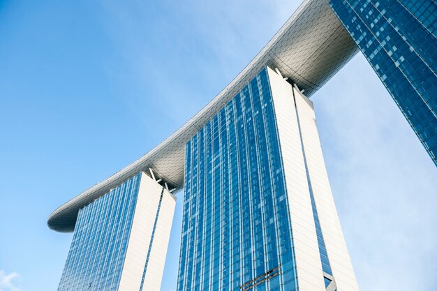 Edificio moderno en Singapur