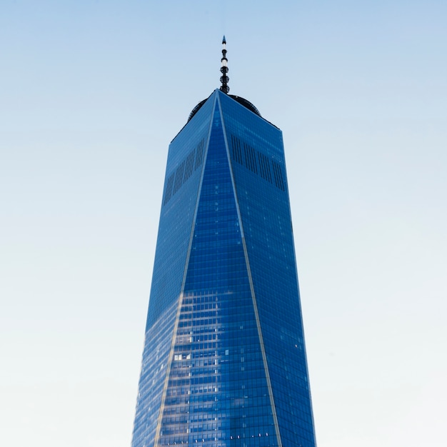 Edificio de rascacielos de alto negocio