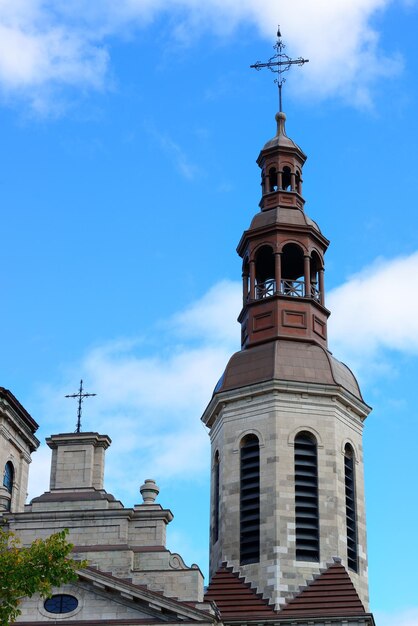 Edificios antiguos en la ciudad de Quebec