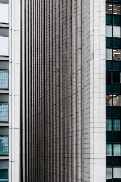 Edificios de oficinas modernos rascacielos en la ciudad