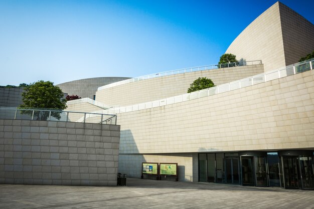 Edificios de oficinas de paisaje urbano