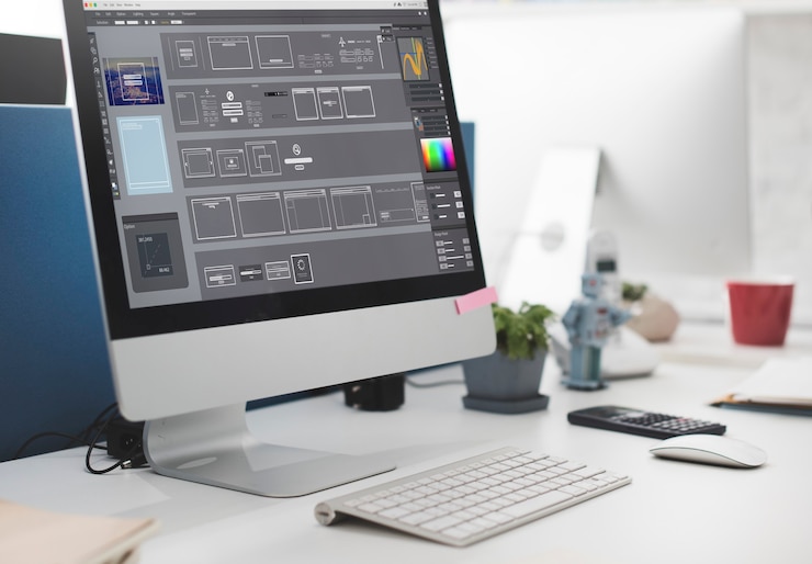 Photo Gratis edit software templates design graphics concept