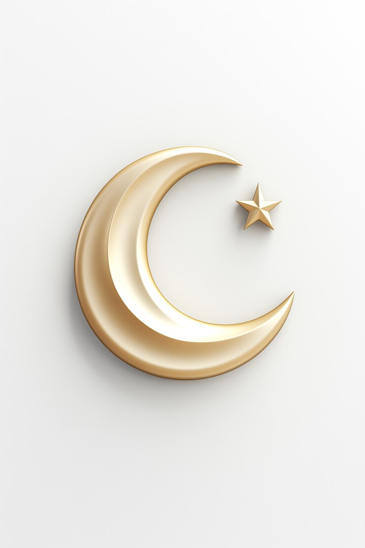 Photo Gratis elemen 3d untuk perayaan ramadan islami