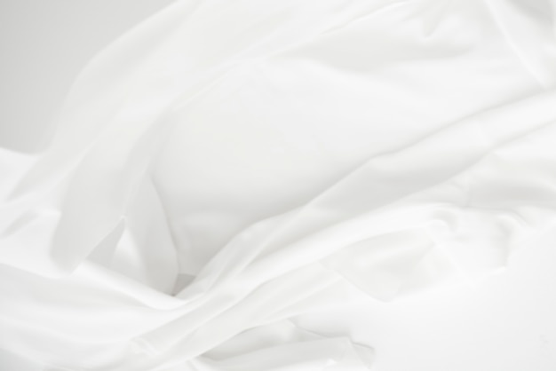 Elemento de diseño de fondo de textura de tela blanca