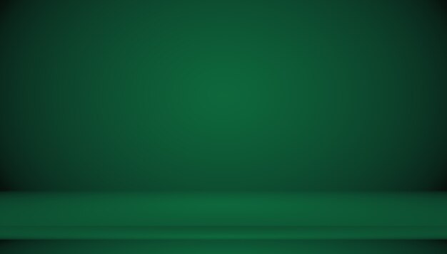 empty green studio well use as background,website template,frame,business report.