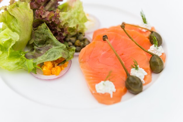 Ensalada De Salmón Ahumado