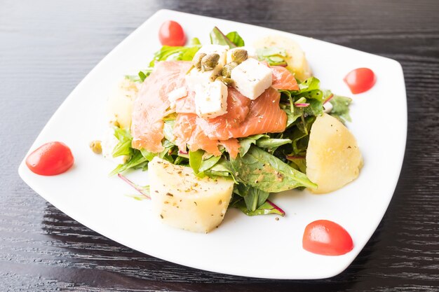 Ensalada De Salmón Ahumado