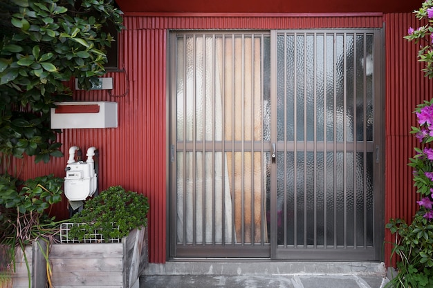 entrada de la casa japonesa