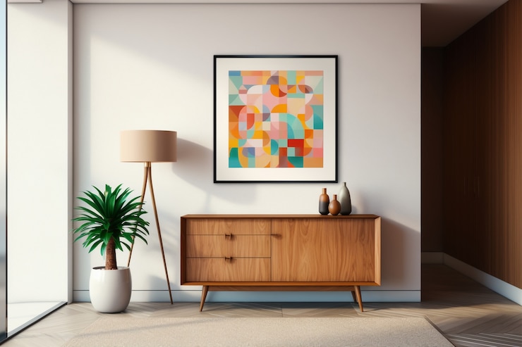 Foto gratuito entrada a la casa con muebles y diseño modernos