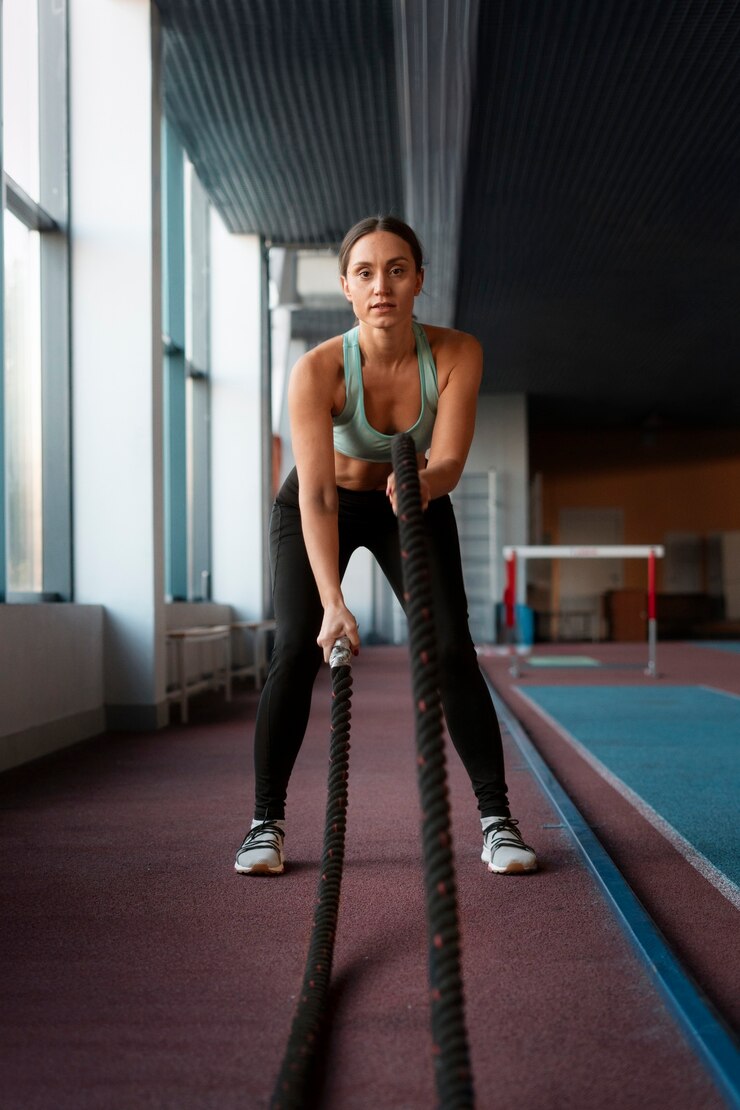 Foto gratuito entrenamiento de personas para el atletismo