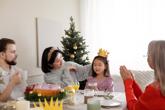 Epifanía de la celebración navideña