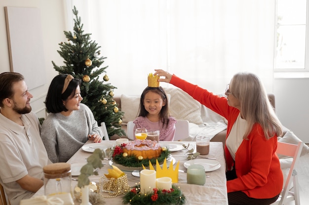 Epifanía de la celebración navideña