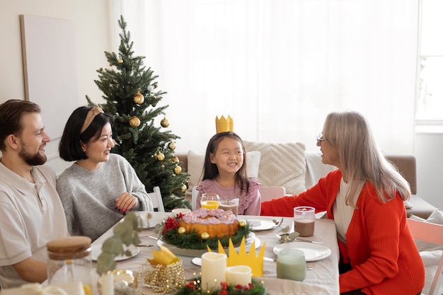 Epifanía de la celebración navideña